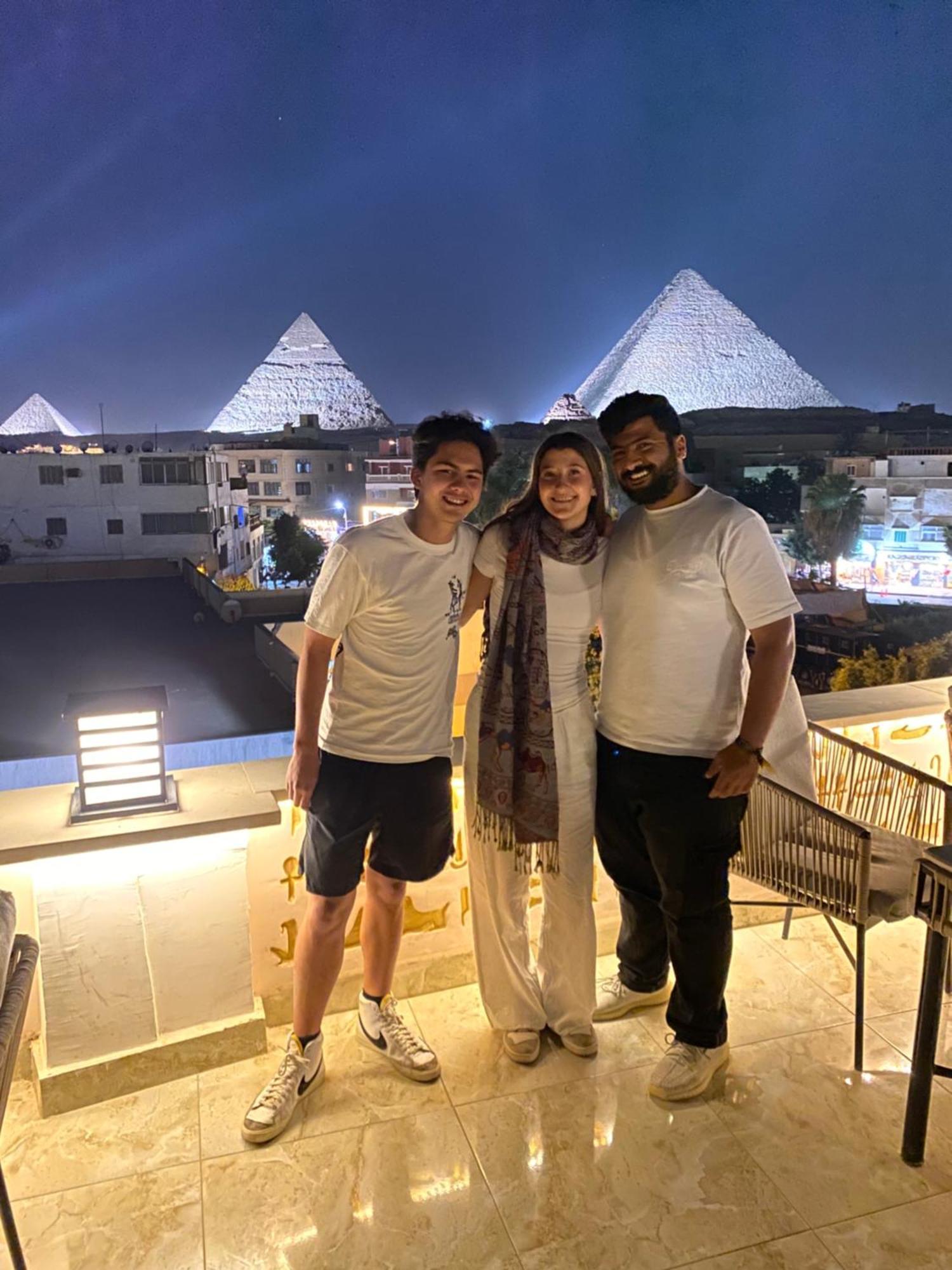 Queen Ash Pyramid View Inn Kafret el-Gabal Exterior photo